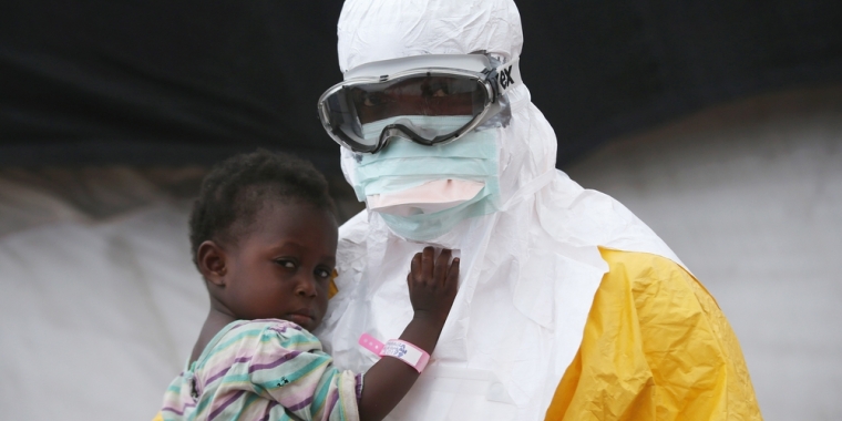Ebola threated to wipe out entire sections of the African continent