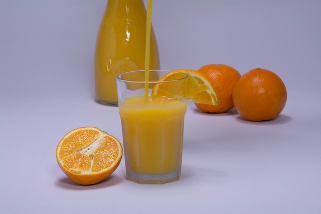 orange juice for iron supplement 